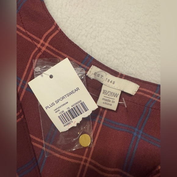 Women’s NWT Plus Size Cato Blouse - Picture 3 of 7